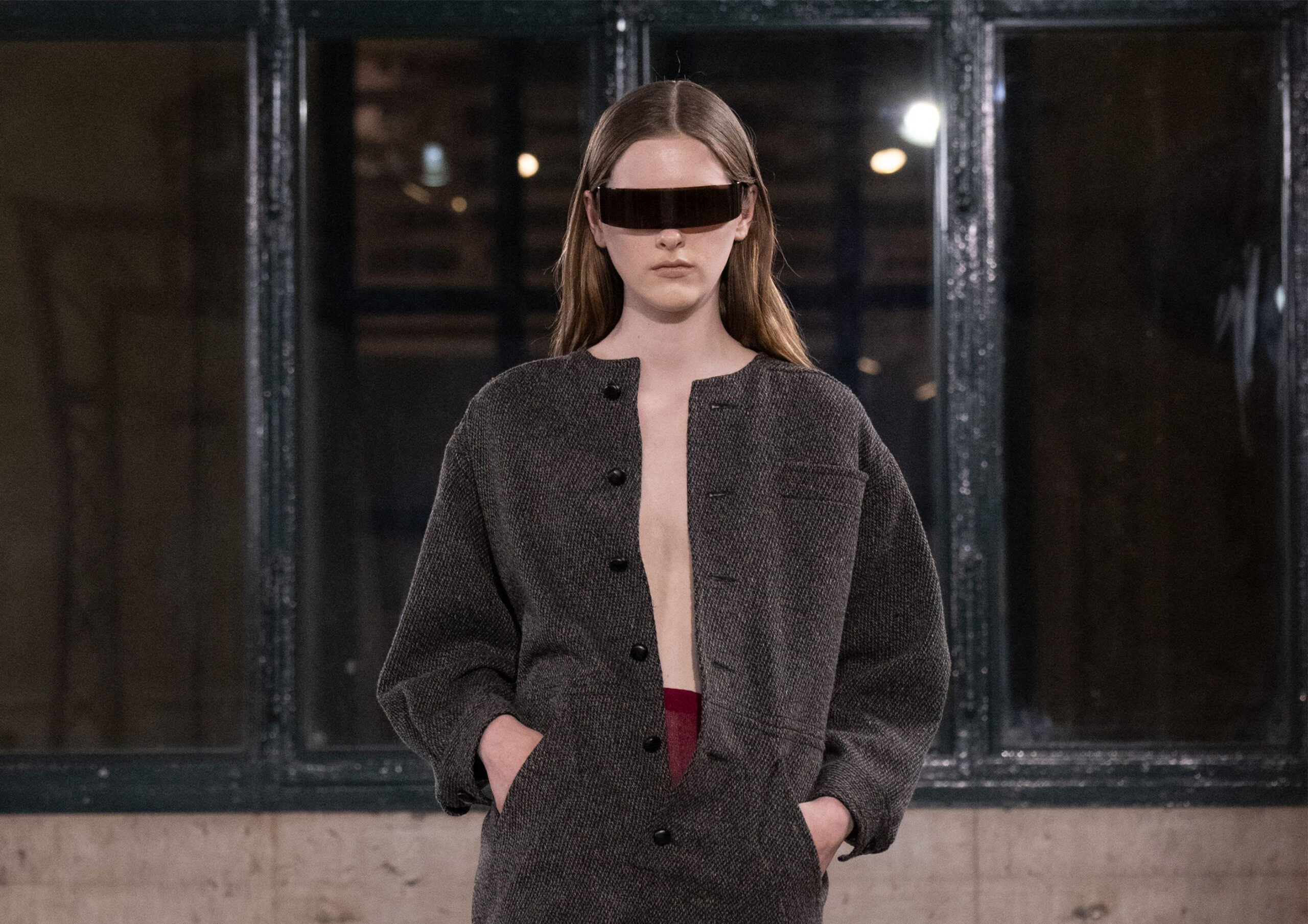 【MM6 Maison Margiela】クロップド MA-1 MM6 MAISON MARGIELA(エムエム6 メゾン マルジェラ)S52AM0249